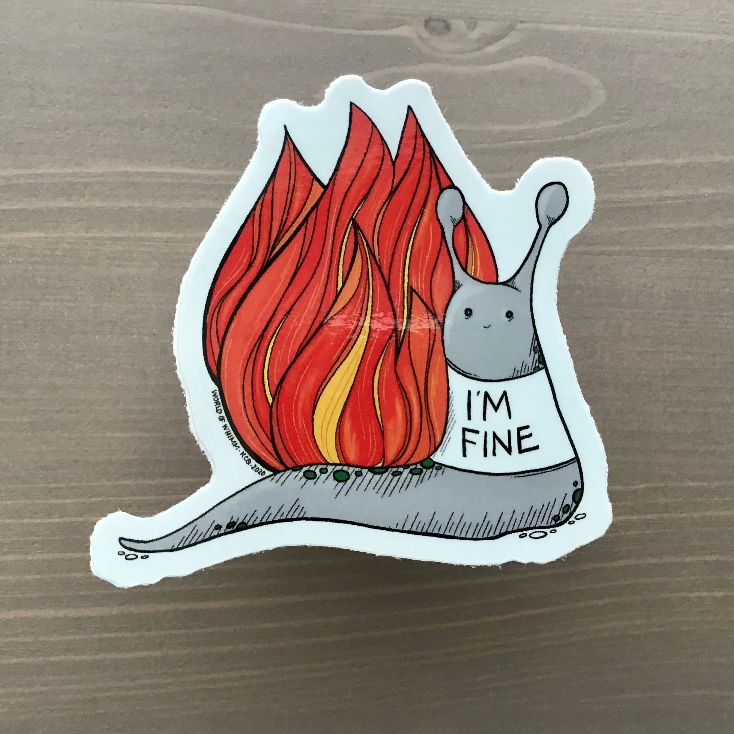 I'm fine | Dictionary Definition | Sticker